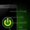 Turn on the flashlight on your Android device Download the flashlight application on your smartphone